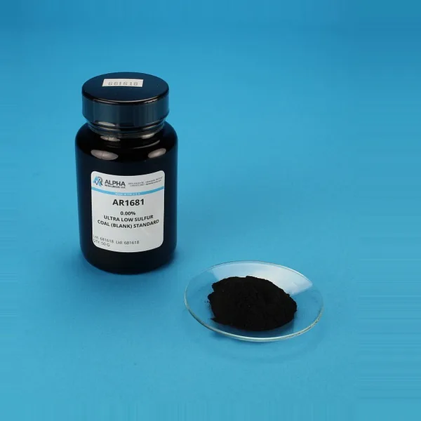 AR1681 — 0.00% Ultra Low Sulfur Coal (Blank) Standard
