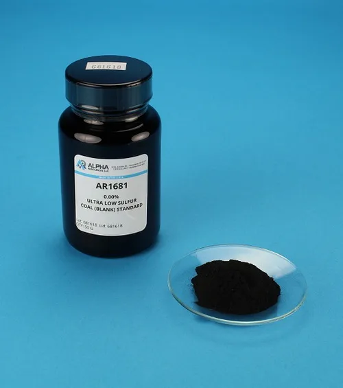 AR1681 — 0.00% Ultra Low Sulfur Coal (Blank) Standard