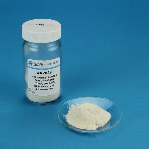 AR2028 — Rice Flour Standard (C 45.38%, H 6.69%, N 1.38%, S 0.12%)