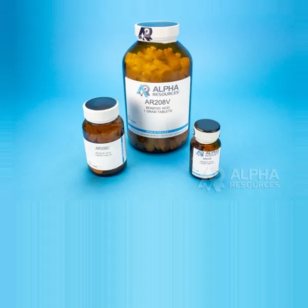 AR208C — Benzoic Acid, 1 Gram Tablets