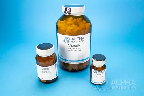 AR208C — Benzoic Acid, 1 Gram Tablets