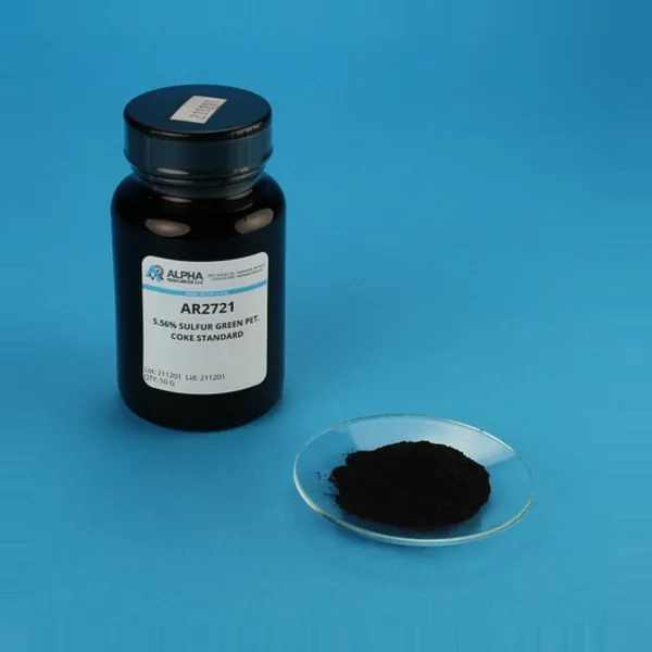 AR2721 — 5.56% Sulfur Green Pet Coke Standard