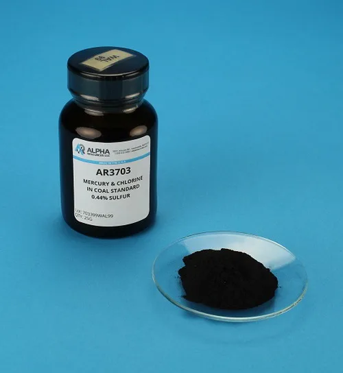 AR3703 — Mercury And Chlorine in Coal CRM
