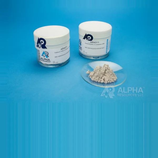 AR4011 — Carbon And Sulfur in Limestone CRM C S