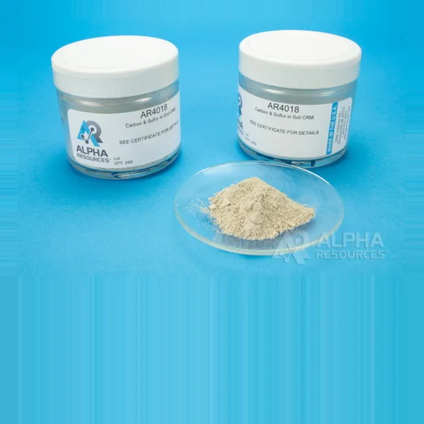 AR4018 — Carbon And Sulfur in Soil CRM C S
