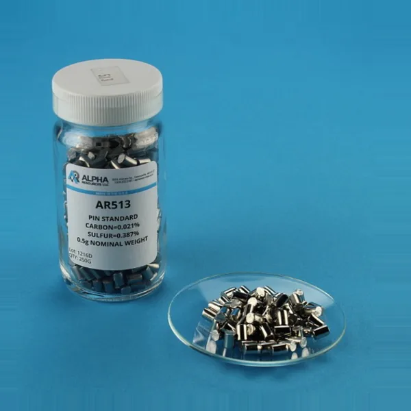 AR513 — Carbon And Sulfur CRM C S 5g Steel Pin