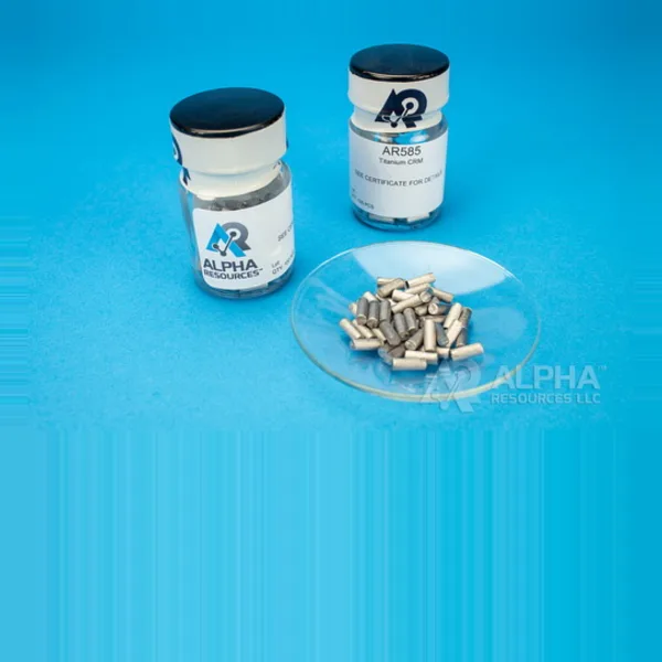 AR585 — Hydrogen And Carbon in Titanium CRM H C 0.25g Pins