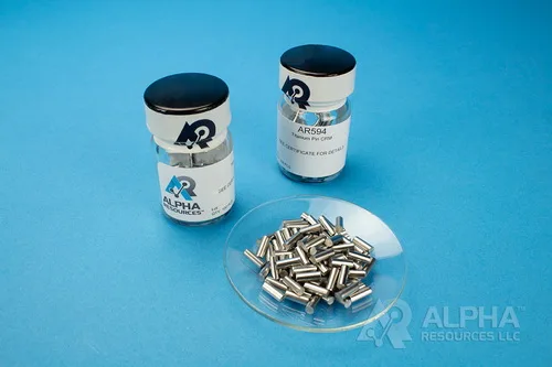 AR594 — Hydrogen And Carbon in Titanium CRM H C 0.25g Pin