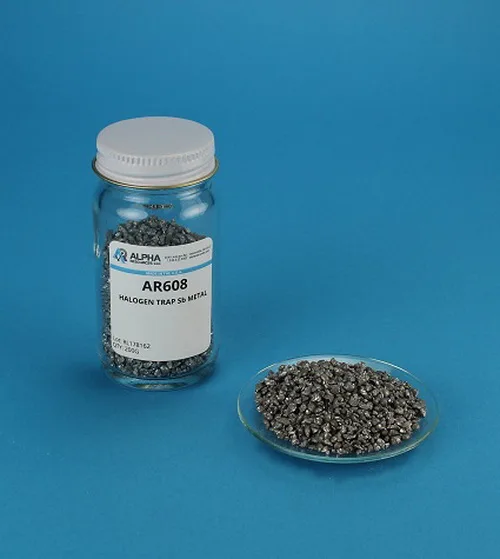 AR608 — Halogen Trap Sb Metal