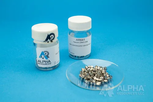 AR641 — Titanium Pin CRM O 0.178 N 0.0278 H 0.0004 Reference Only 0.1g