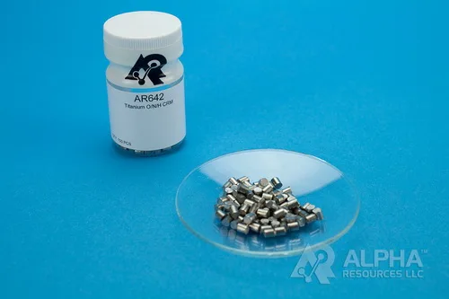 AR642 — Titanium Pin CRM O 0.0453 N 0.0025 Reference Only H 0.0046 0.1g Pin