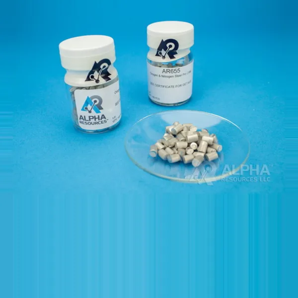 AR655 — Oxygen And Nitrogen in Steel CRM O 0.0019 N 0.391 0.5g Pin