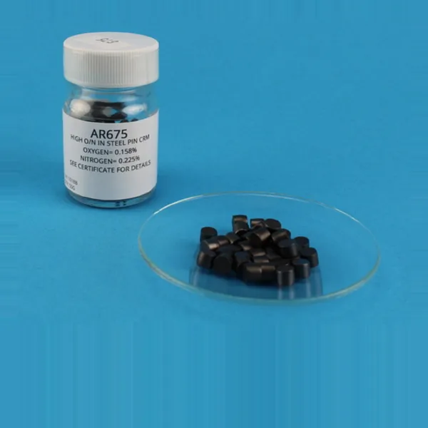 AR675 — Oxygen And Nitrogen in Steel CRM O N 0.5g Pins