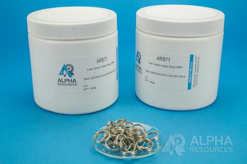 AR871 — Carbon And Sulfur CRM C 0.037 S 0.015 1g Ring