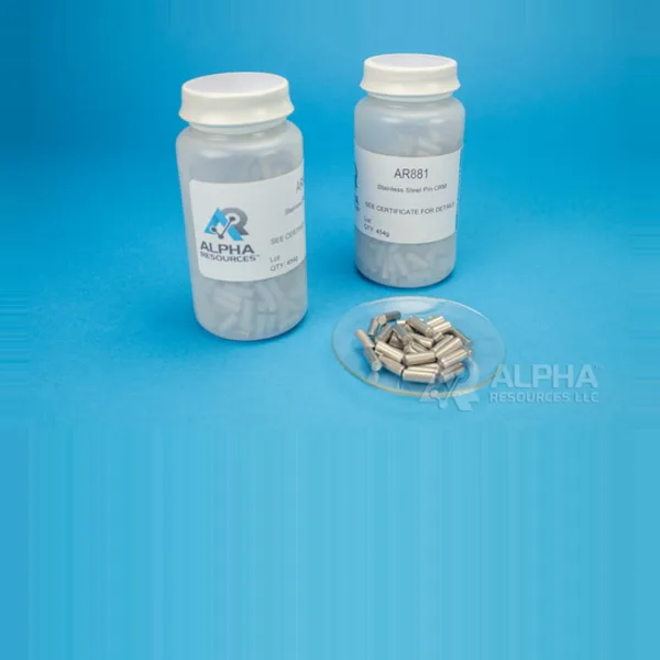 AR881 — Carbon And Sulfur CRM C S 1g Steel Pin
