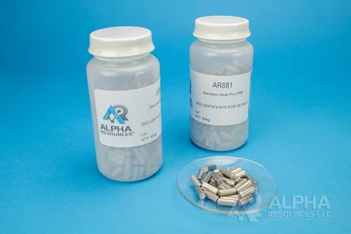 AR881 — Carbon And Sulfur CRM C S 1g Steel Pin