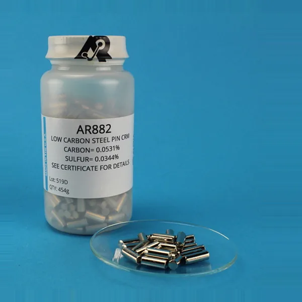 AR882 — Carbon And Sulfur CRM C S 1g Steel Pin