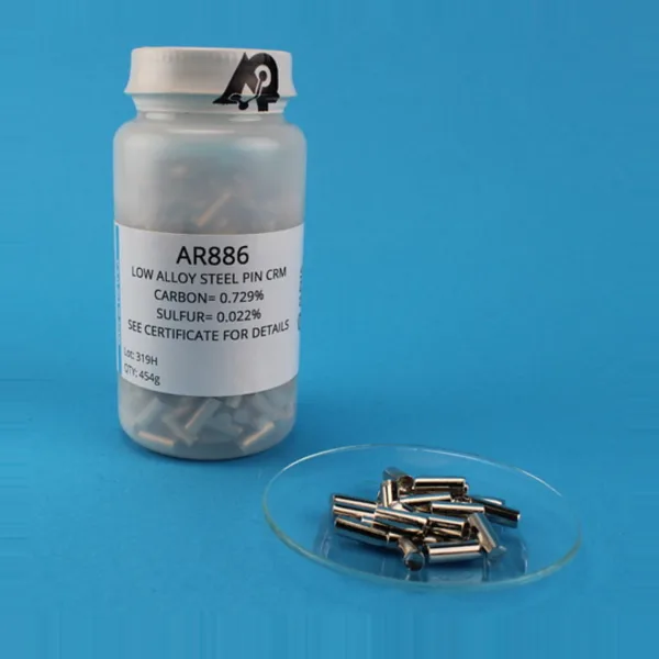 AR886 — Carbon And Sulfur CRM C S 1g Steel Pin