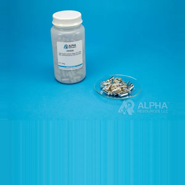 AR896 — Carbon And Sulfur CRM C S 1g Steel Pin