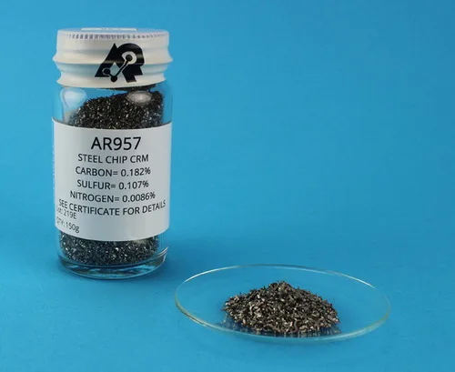 AR957 — Carbon Sulfur And Nitrogen Steel Chip CRM C S N